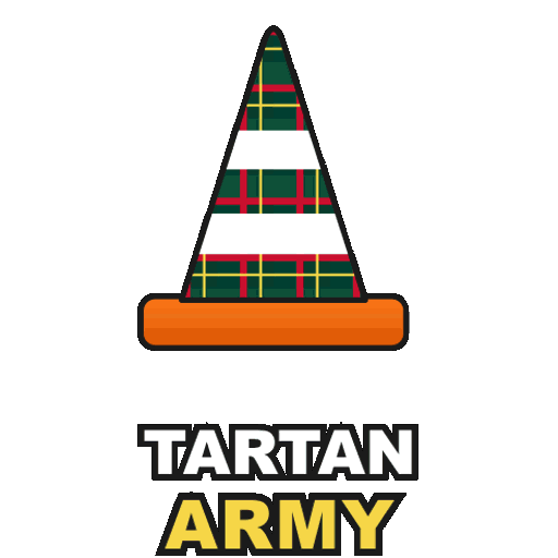 Tartan Army cone