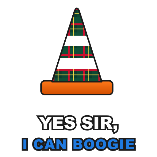 Yes Sir I Can Boogie cone